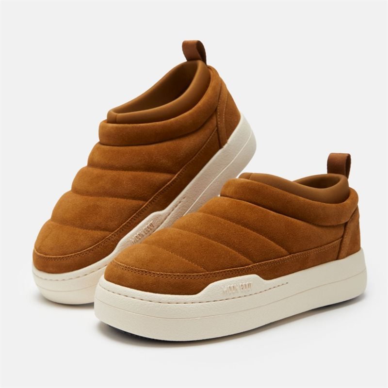 Moon Boot Park Soft Suede Cognac - side a