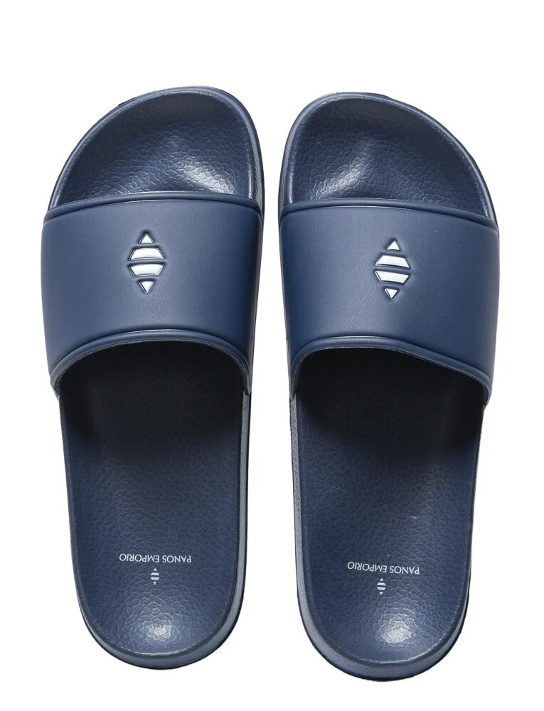 Panos Emporio Unisex Slide Sandal   Navy   41 - main photo