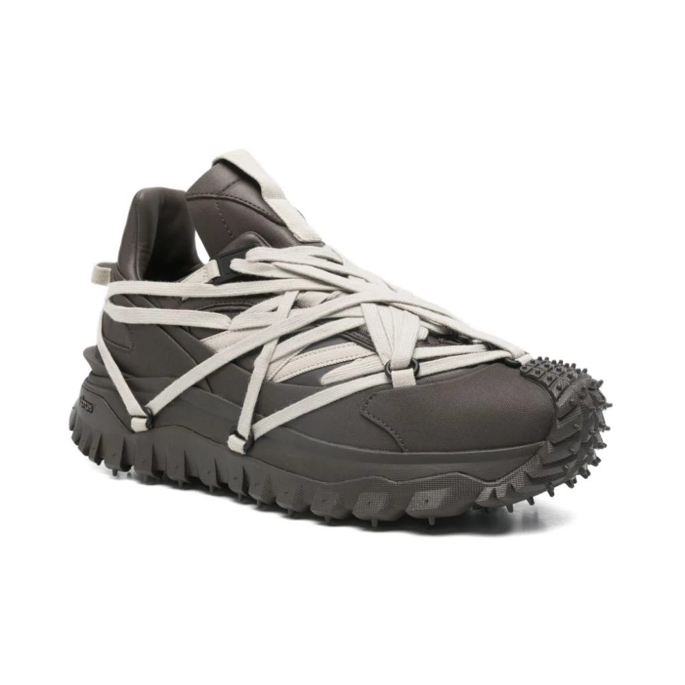 Moncler Dame Sko Brun 37 EU, - side a