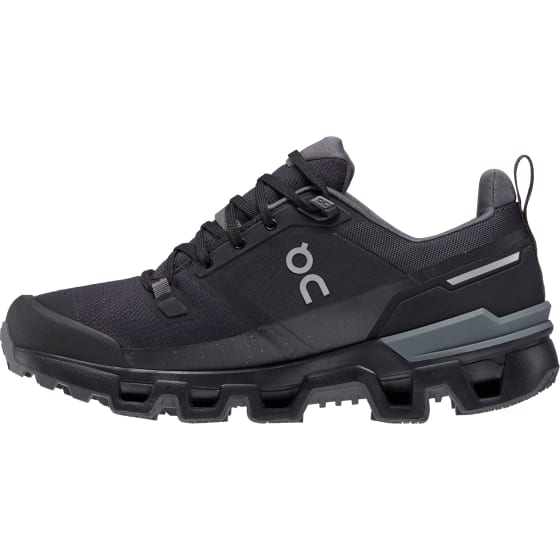 On Cloudwander Waterproof Dame Black/Eclipse 37 - side a