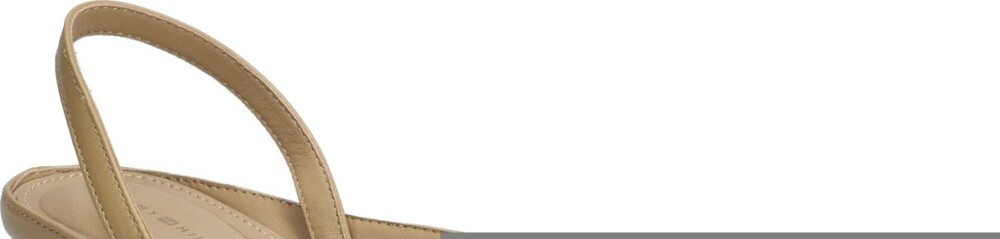 Tommy Hilfiger Th Buckle Kitten Slingback Pump Beige 38 - main photo