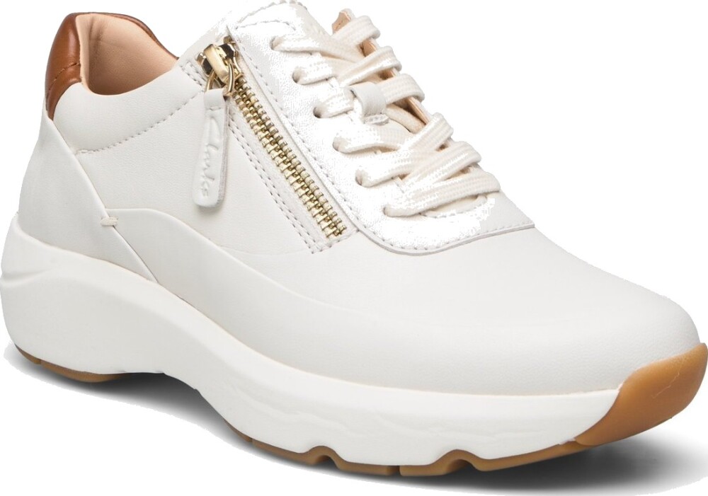 Clarks Tivoli Zip D   White   38 - main photo