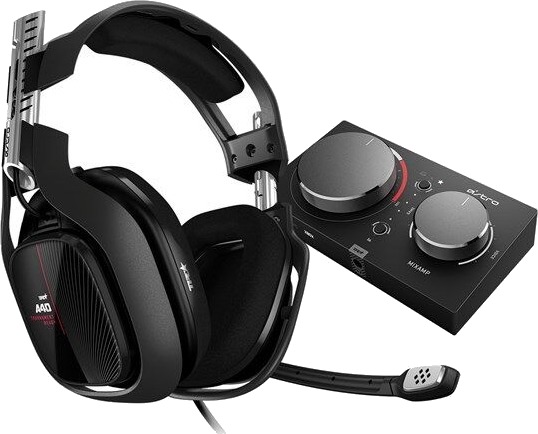 Astro A40 TR Gaming Headset + MixAmp Pro Svart Xbox Series S/X Console Edition