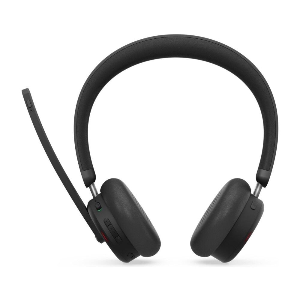 Lenovo Dual Mode Trådløst Headset med ANC og USB C Svart