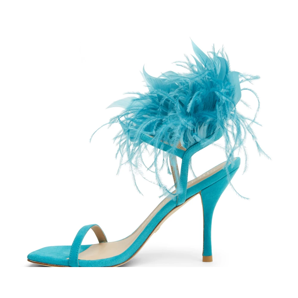 Stuart Weitzman Dame Sko Blå 37 EU, - side a