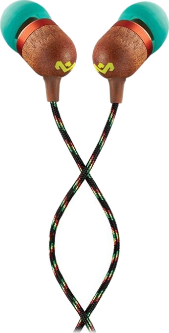 House Of Marley Smile Jamaica - Ørepropper Med Mikrofon - I Øret - Kablet - 3,5 Mm Jakk - Rasta