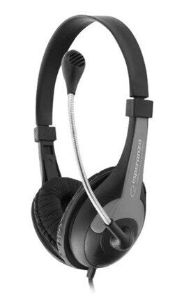Esperanza Stereo Headphones With Microphone Rooster Grey