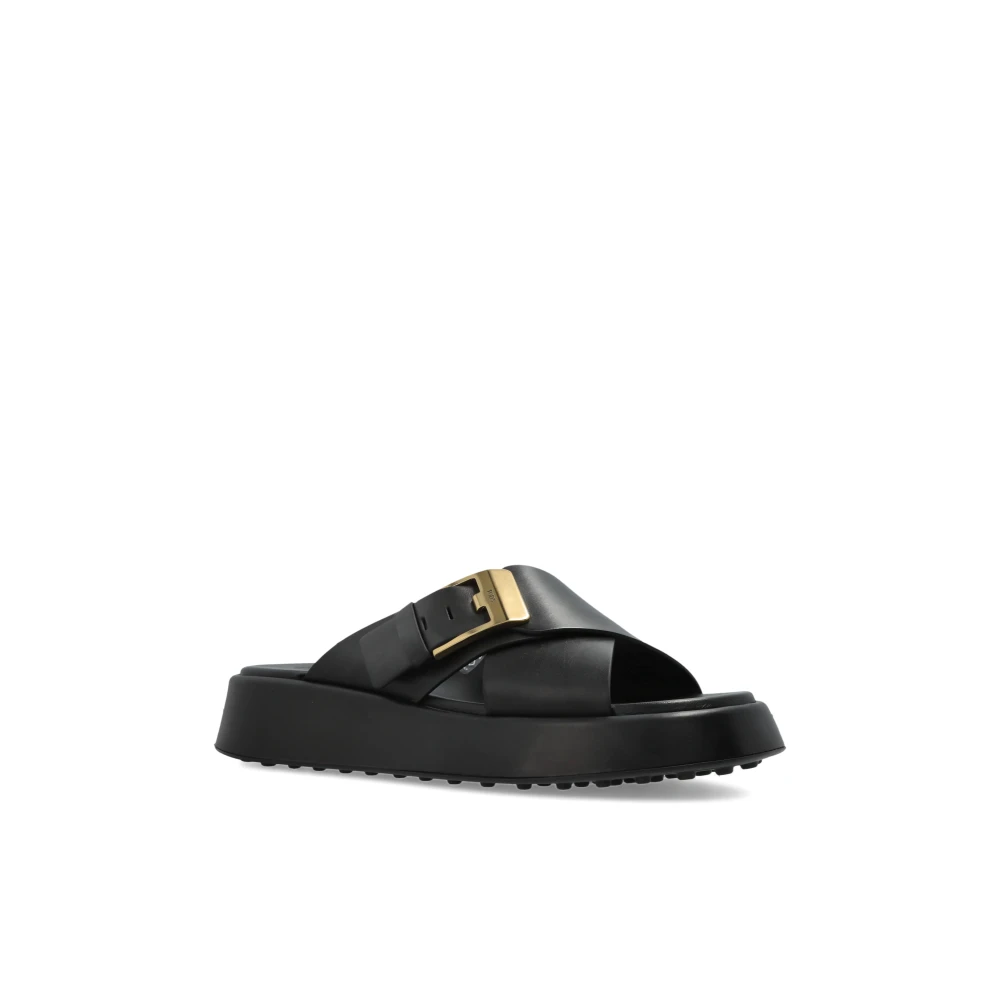 Tod's Dame Sko Svart 41 EU, - side b