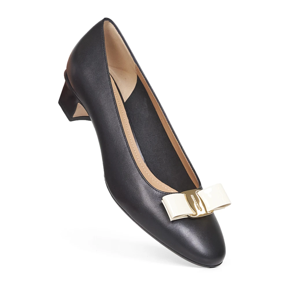 Ferragamo Dame Sko Svart 36 1/2 EU, - side b