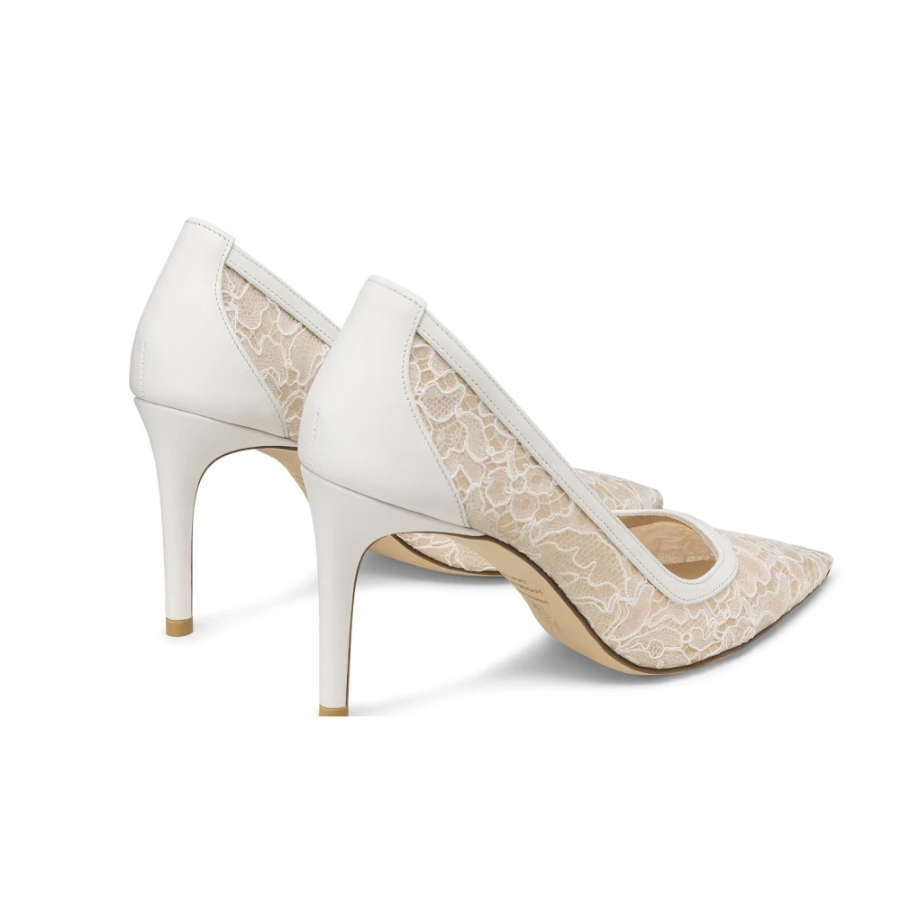 Stuart Weitzman Dame Sko Beige 39 EU, - side b