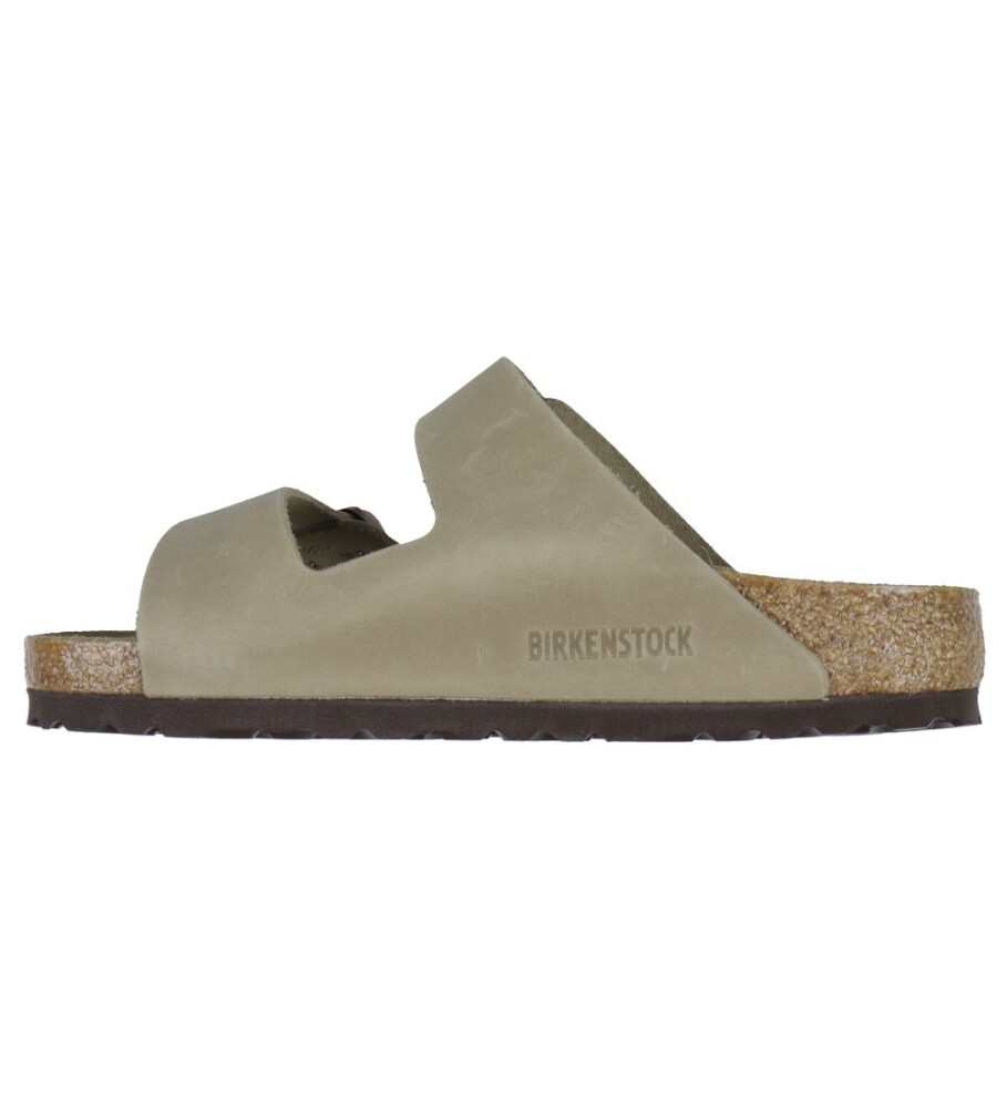 Birkenstock Unisex Arizona Oiled Leather Regular Tabacco Brown Habana 38 - side a