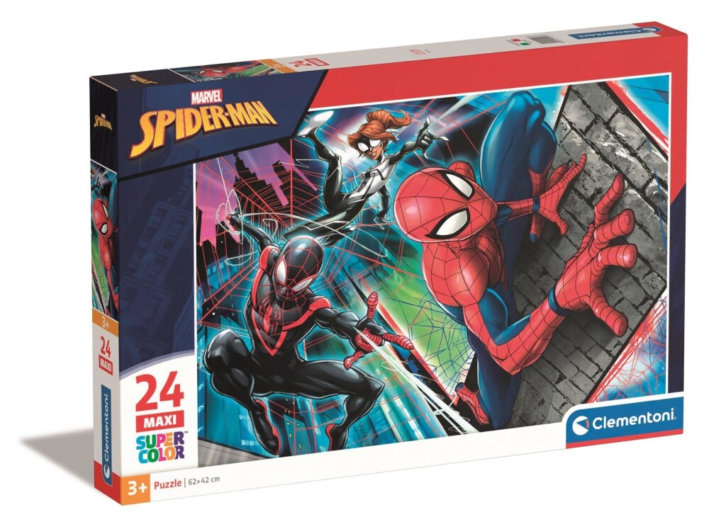 Clementoni SuperColor Maxi Marvel Spider Man Gulv » Best Pris på ...