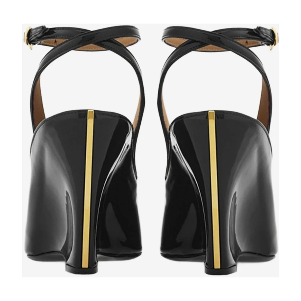 Ferragamo Dame Sko Svart 38 EU - side b