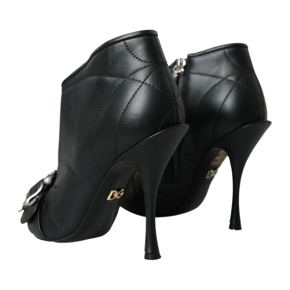 Dolce & Gabbana Dame Sko Svart 38 1/2 EU, - side b