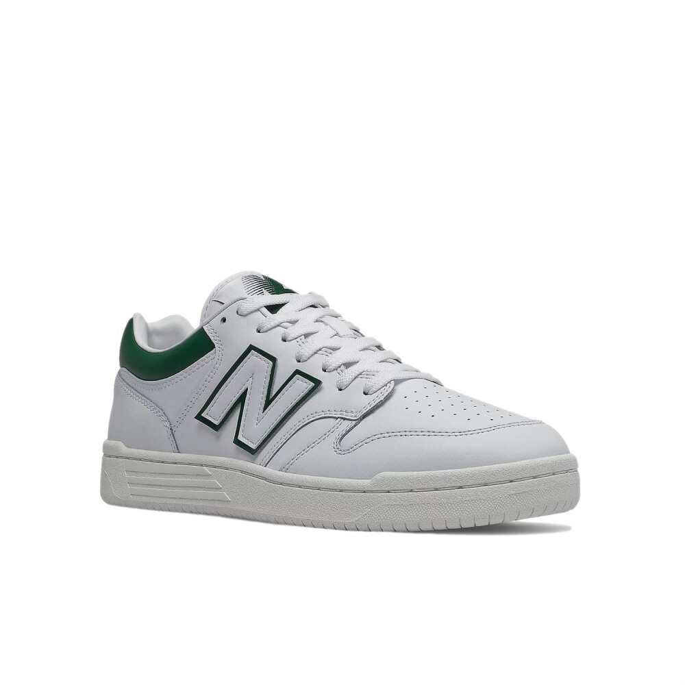 New Balance 480LGT Sneaker White/Green 38.5 - side a