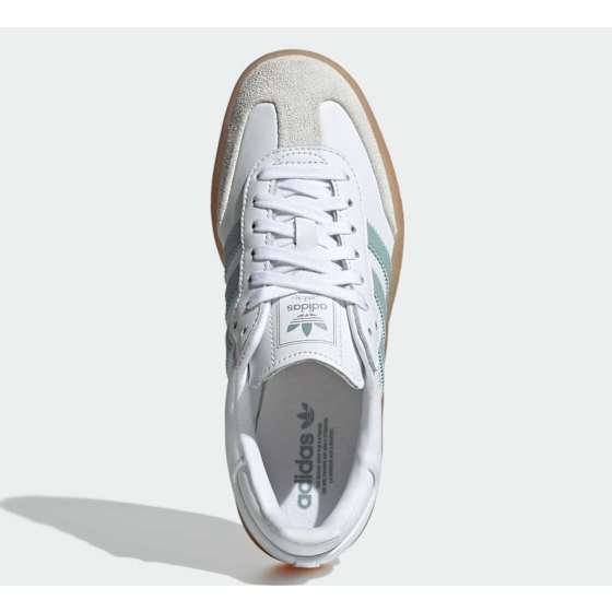 Adidas Originals Sambae Dame Cloud White/Wonder Blue/Off White 38 - side b