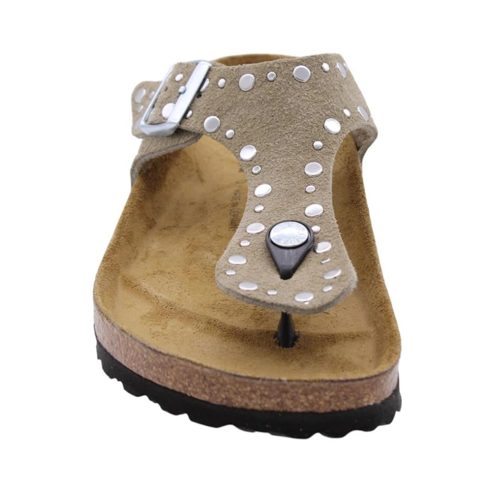 Birkenstock Dame Sko Beige 39 EU, - side b