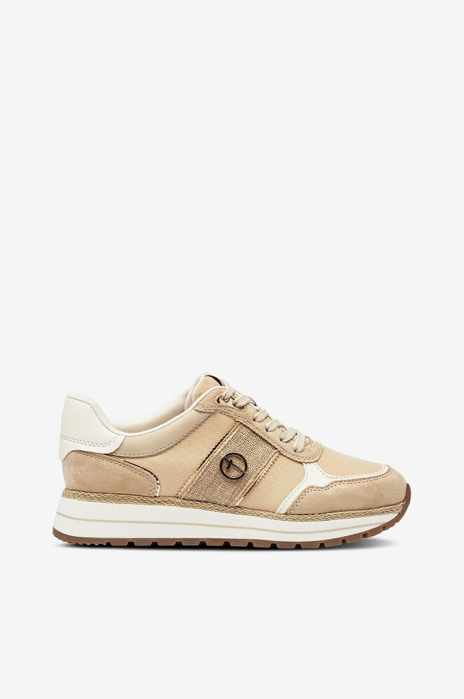Tamaris Joggesko Lace up Beige - main photo