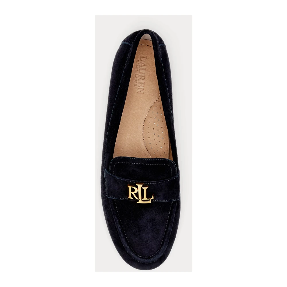 Lauren Ralph Lauren Averi Iii Suede Loafer - Black - 36.5 - side b