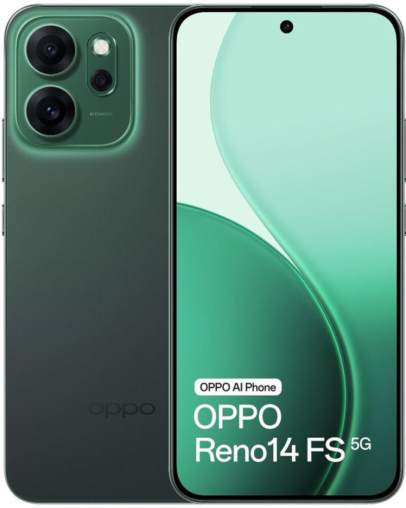 Oppo Reno14 FS 5G 12/512GB Grønn