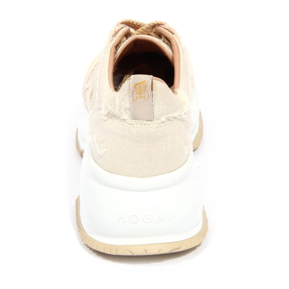 Hogan Dame Sko Beige 35 EU - side b