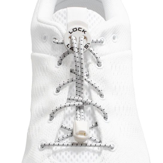 Lock Laces No Tie Shoelaces White OneSize - main photo
