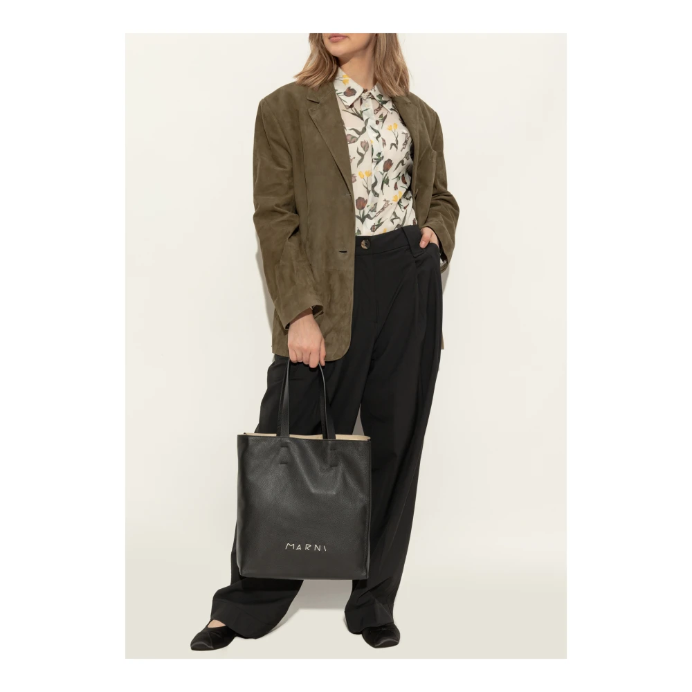 Marni Dame Sko Svart 37 EU, - side a