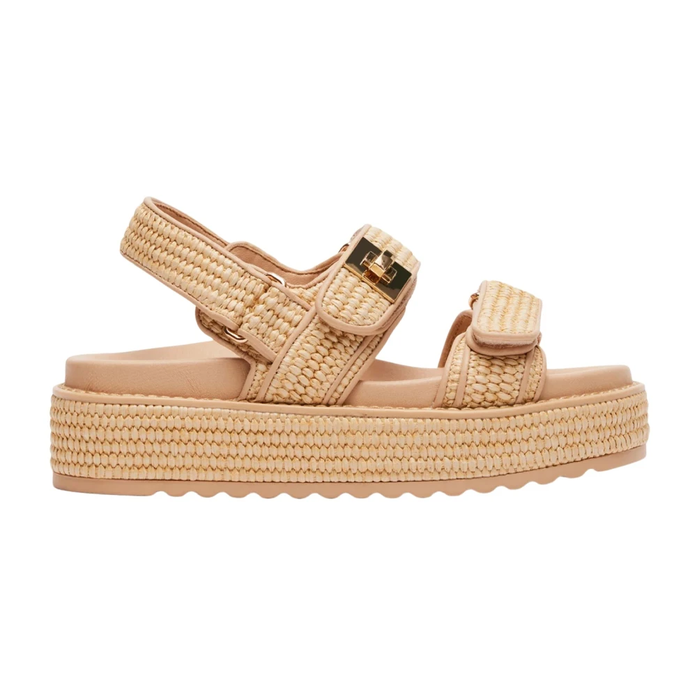 Steve Madden Sandaler Bigmona Nat Raffia Brun - main photo