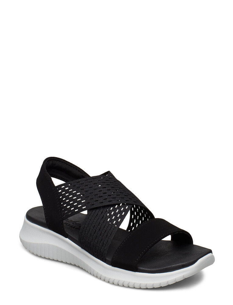 Skechers Womens Ultra Flex - Neon Star - Black - 40 - main photo