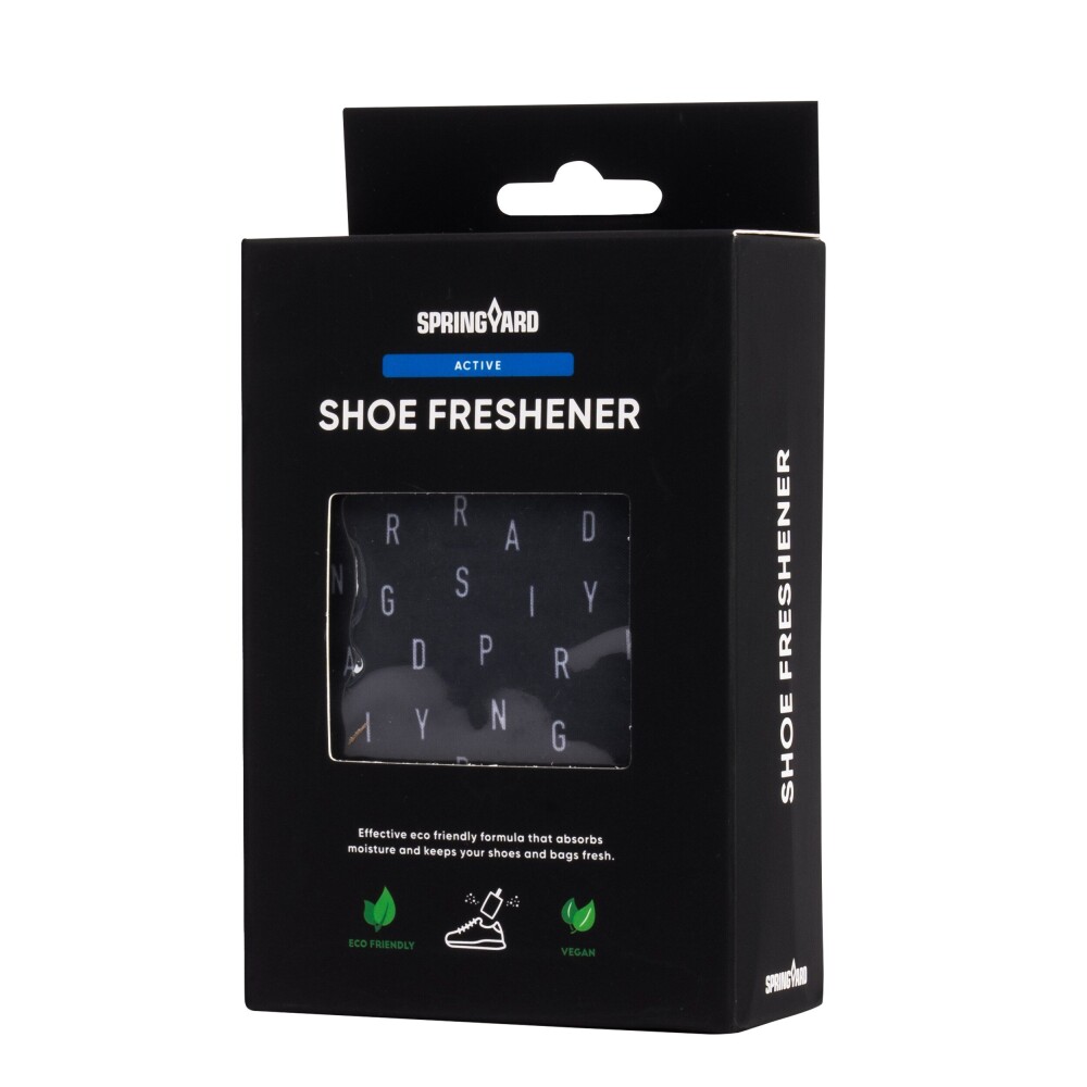Springyard Shoe Freshener Black 2x50 g, Black - side b