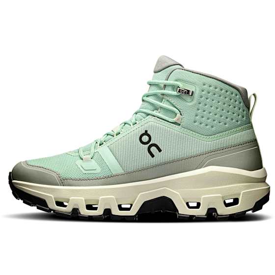 On Cloudrock Mid WP Dame Mineral/Aloe 41 - side a