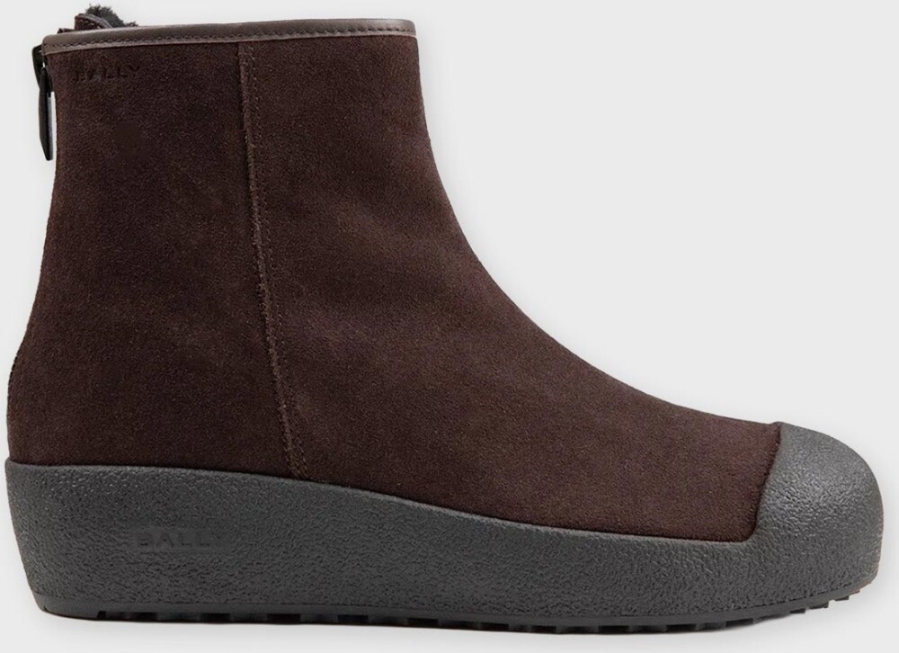 Bally Women's Guard III L Calf Suede Ebano 36 - main photo