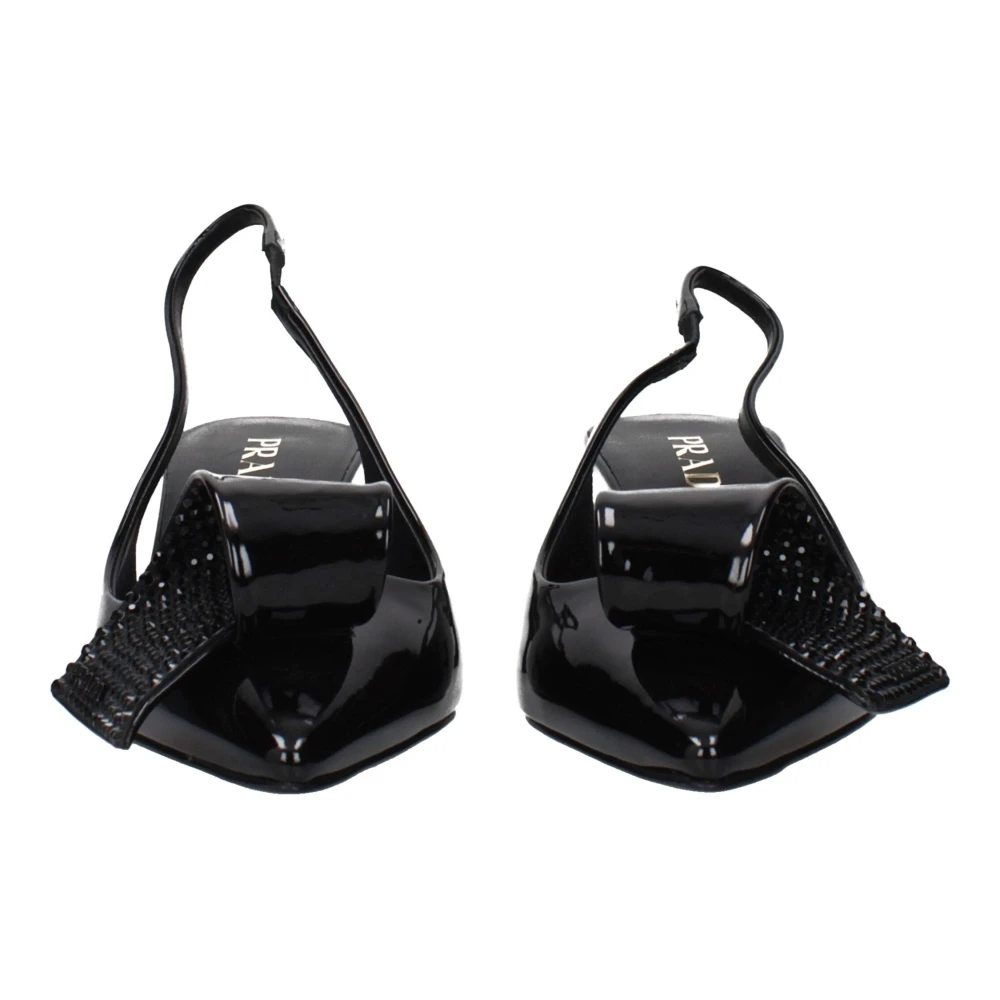 Prada Dame Sko Svart 37 EU, - side a