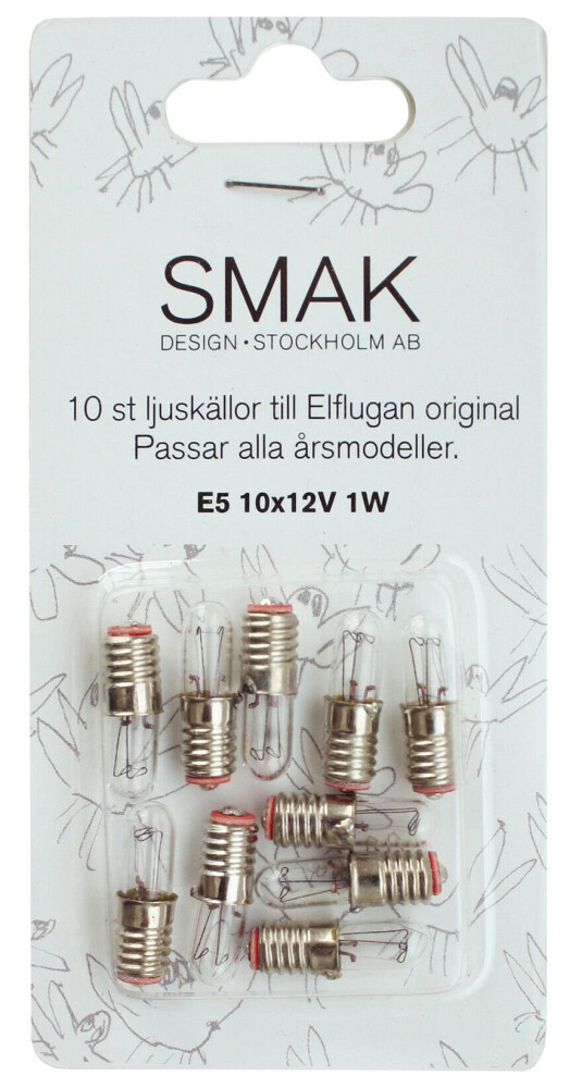 Elflugan Original - Glödlampor Elflugan Original 10-Pack - Lyspærer ...
