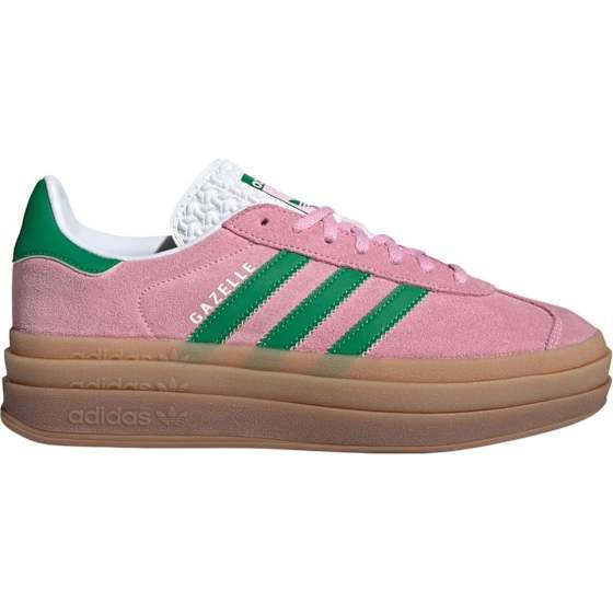 Adidas Originals Gazelle Bold Dame True Pink/Green/Cloud White 40 2/3 - side a