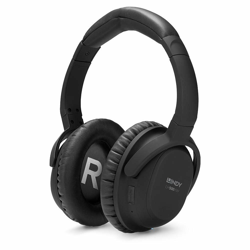 LINDY LH500XW Wireless Active Noise Cancelling Hea Factory Sealed