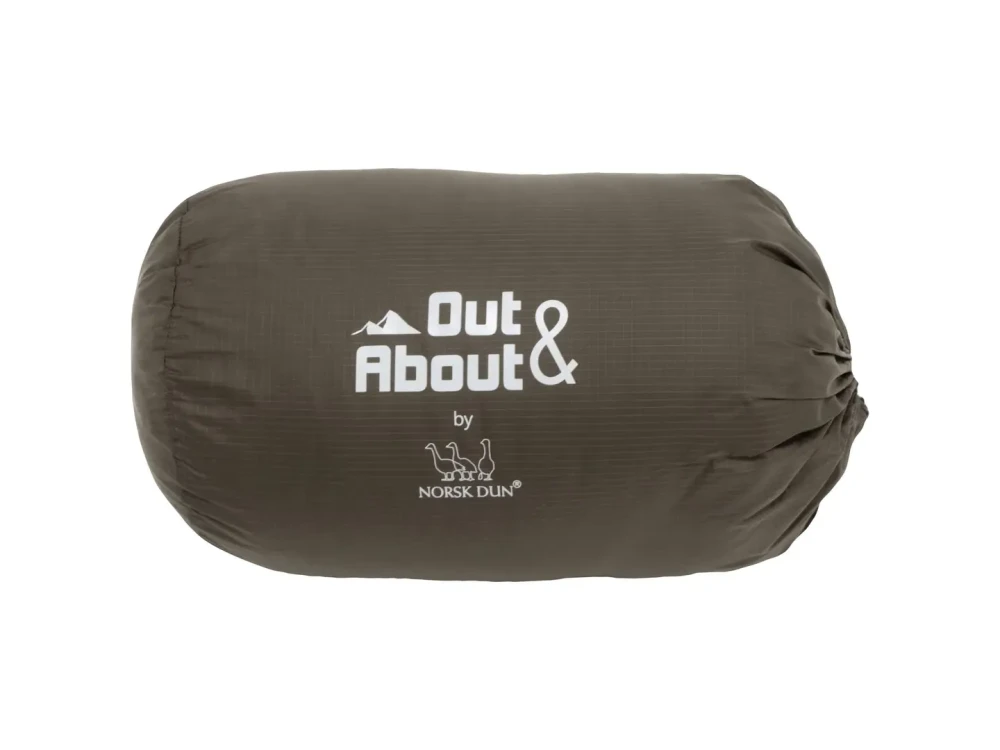 Out&About Dunsokk by Norsk Dun Onesize Brun - side a
