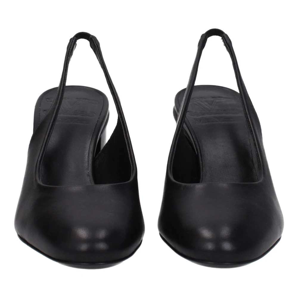 Max Mara Dame Sko Svart 39 EU, - side a