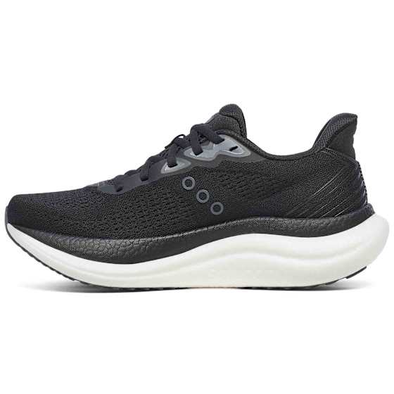 Saucony Women's Triumph 23 Black/white 38.5 - side a