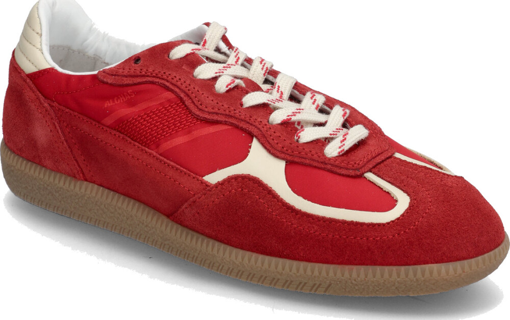 ALOHAS Tb.490 Rife Sheen Red Leather Sneakers - Red - 36 - main photo