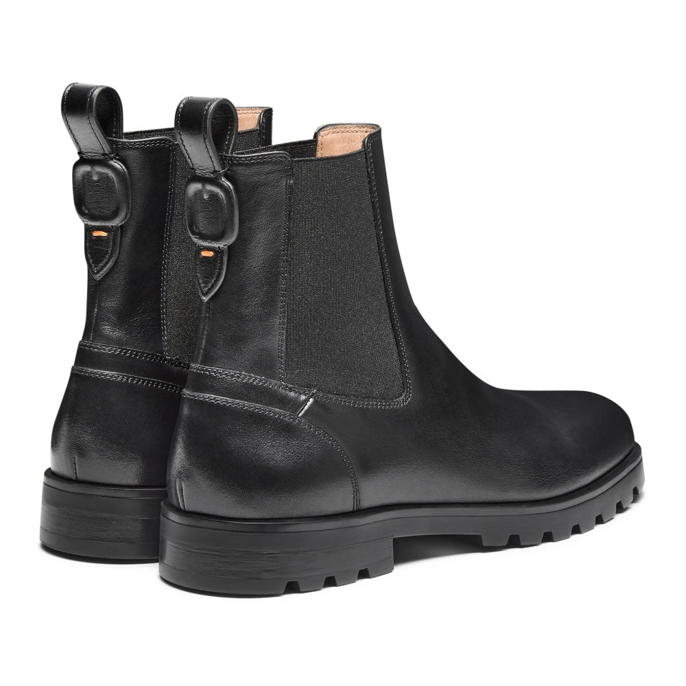 Santoni Dame Sko Svart 39 1/2 EU, - side b