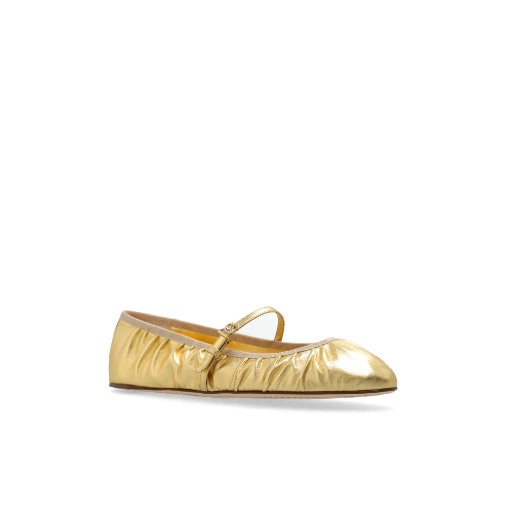 Dolce & Gabbana Dame Sko Gul 35 EU, - side b