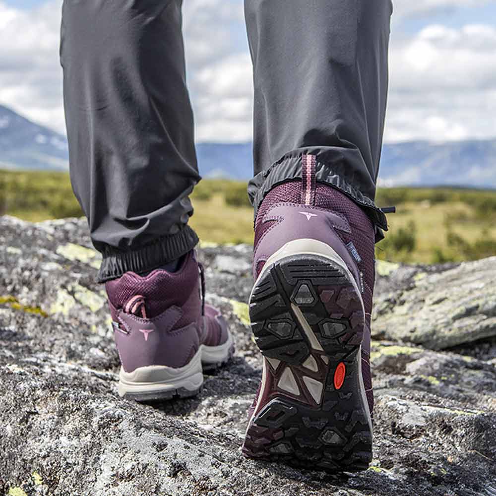 Treksta Diamond Lace Mid GTX, burgundy - Str. 37 - side b