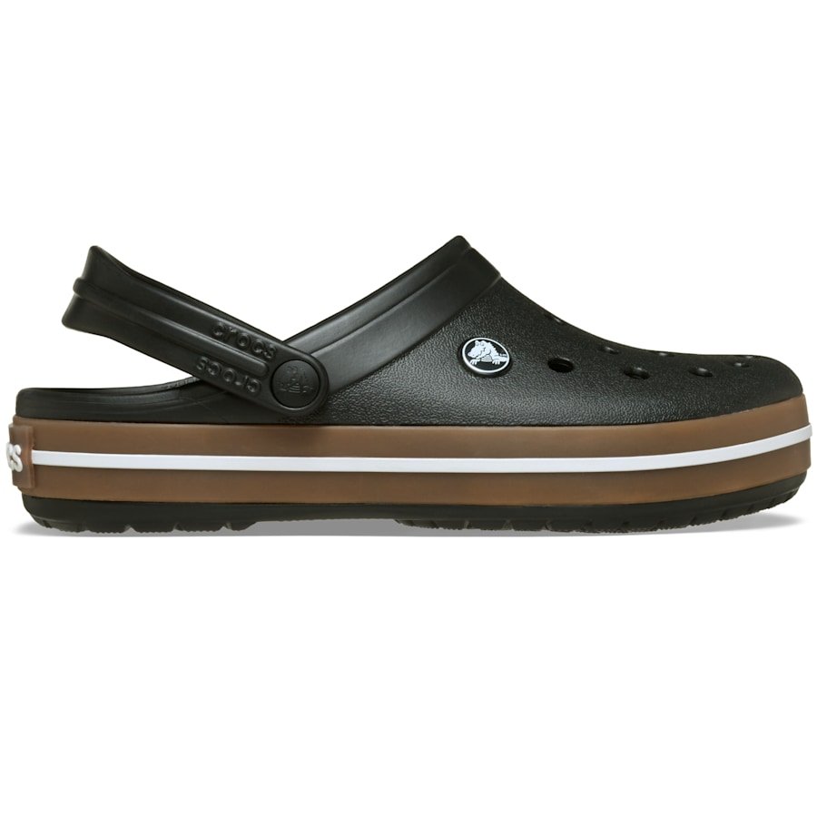 Crocs Unisex Crocband Gum Clog Black 39 40 - main photo
