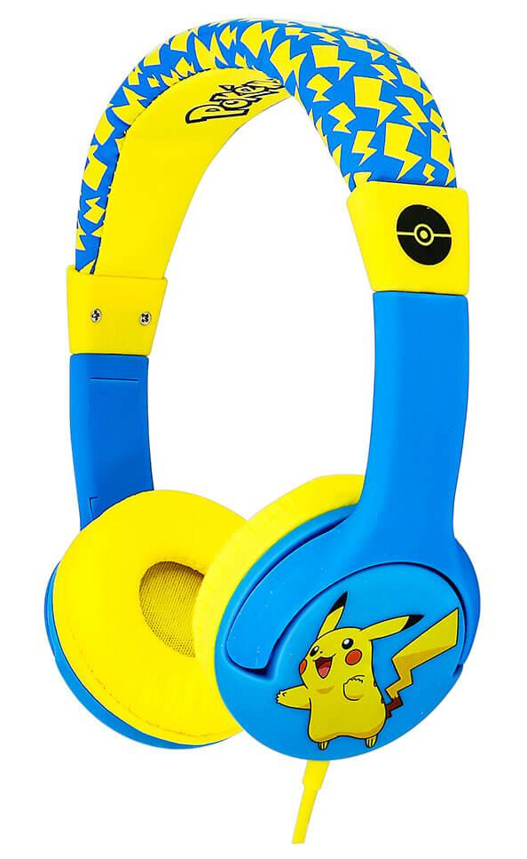 POKEMON Hodetelefon Junior On-Ear 85dB Pikachu