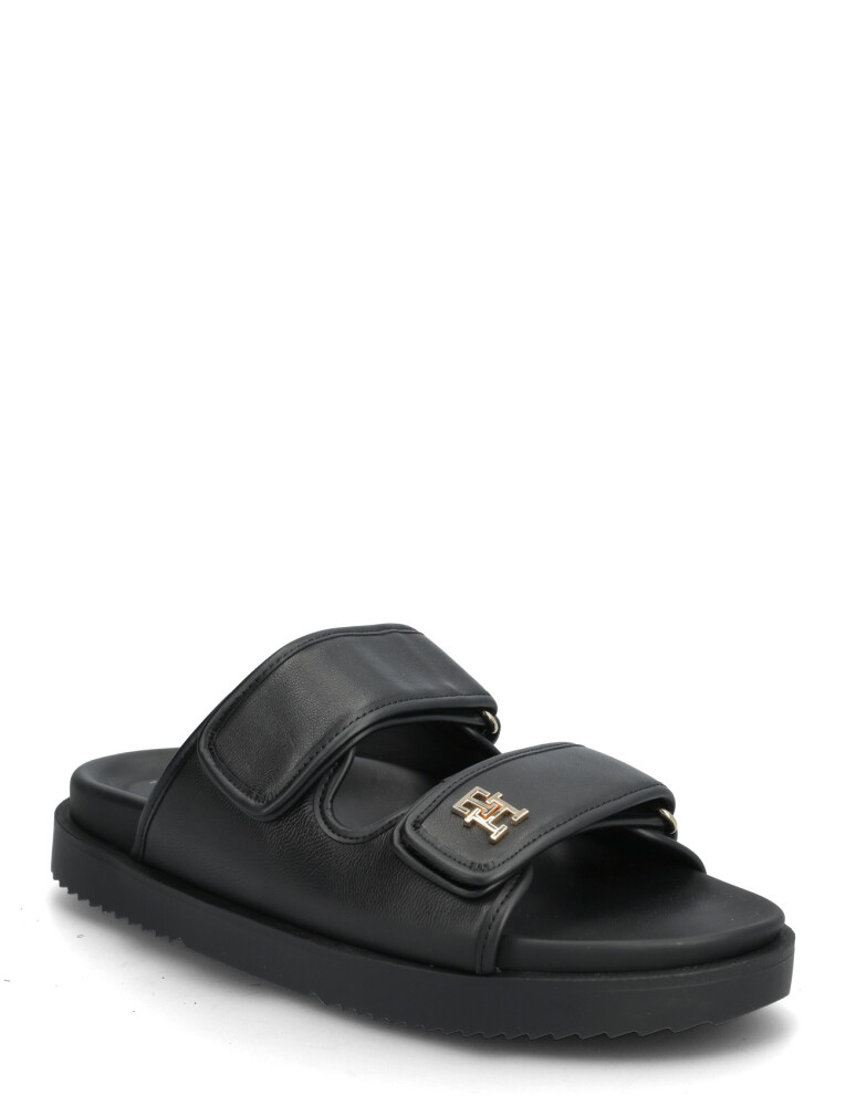 Tommy Hilfiger Double Strap Leather Sandal Black 41 - main photo