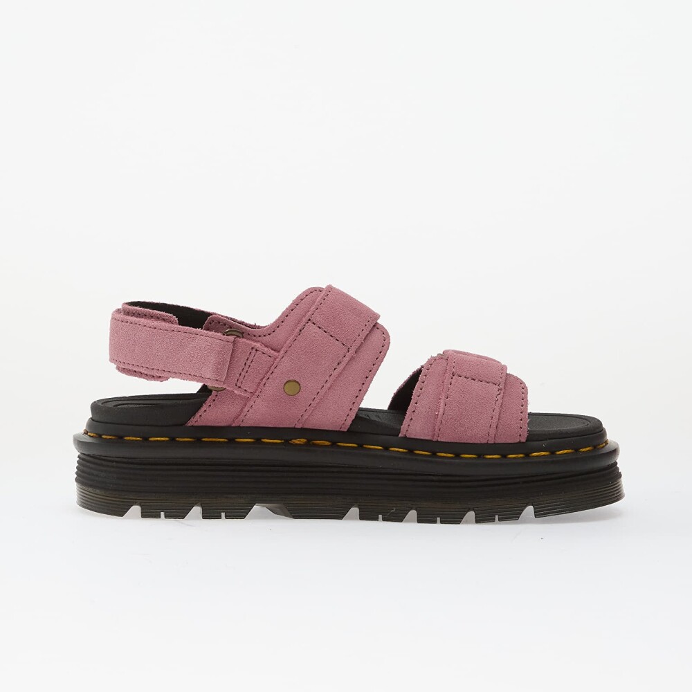 Dr. Martens Zebzag Sandal Dusty Rose Eh Suede   Pink   40 - side b