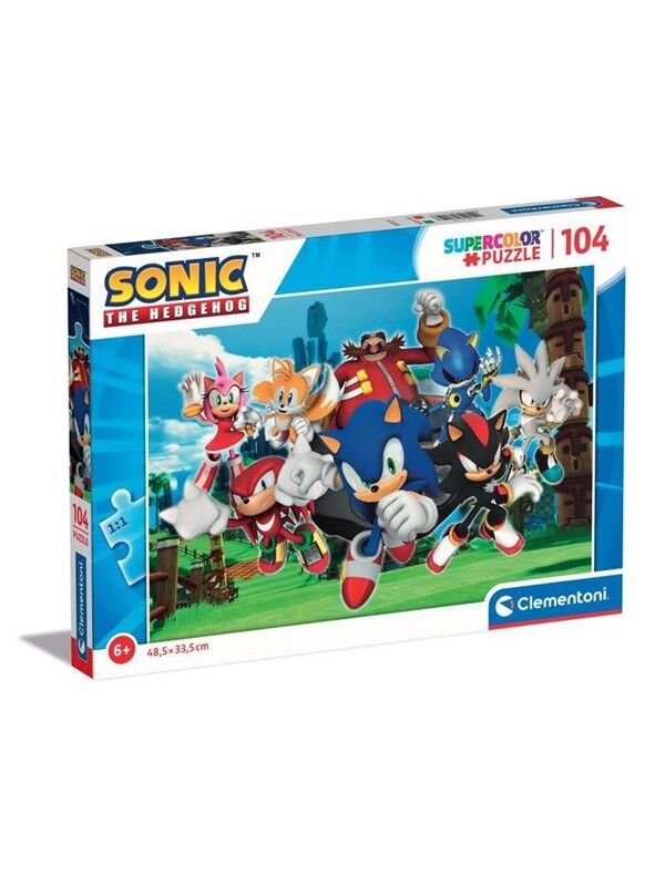 Clementoni Supercolor Sonic the hedgehog Gulv » Best Pris på Prisradar.no