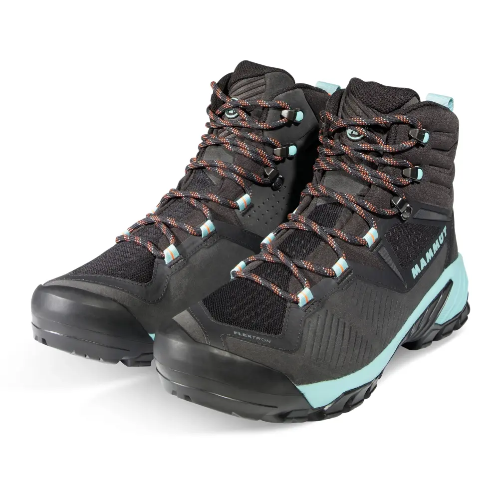 Mammut Women's Sapuen High GORE-TEX 40 2/3, Black/Dark Frosty - side b
