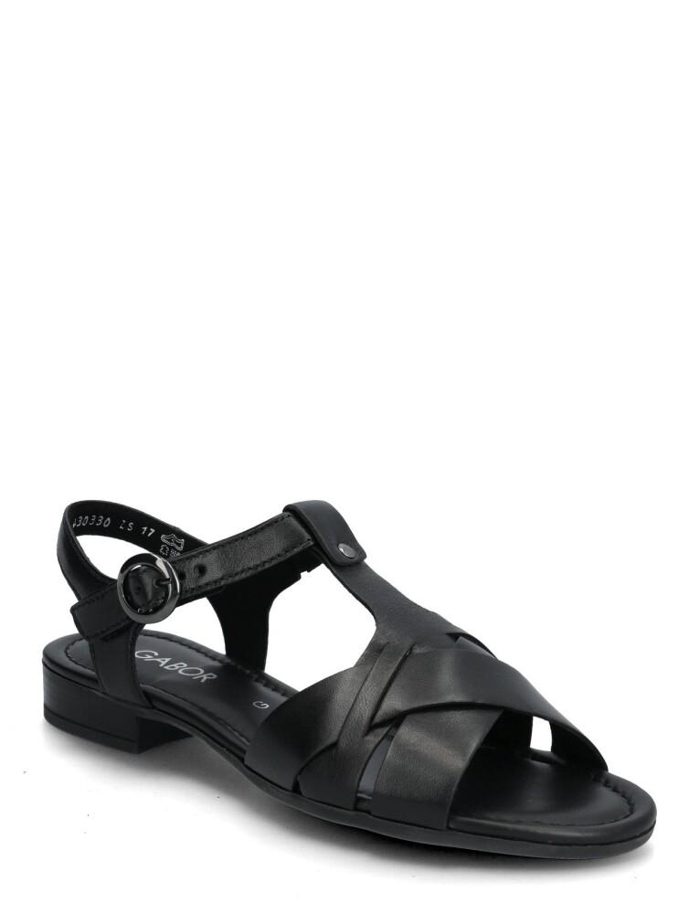 Gabor Flat Sandal   Black   37 - main photo